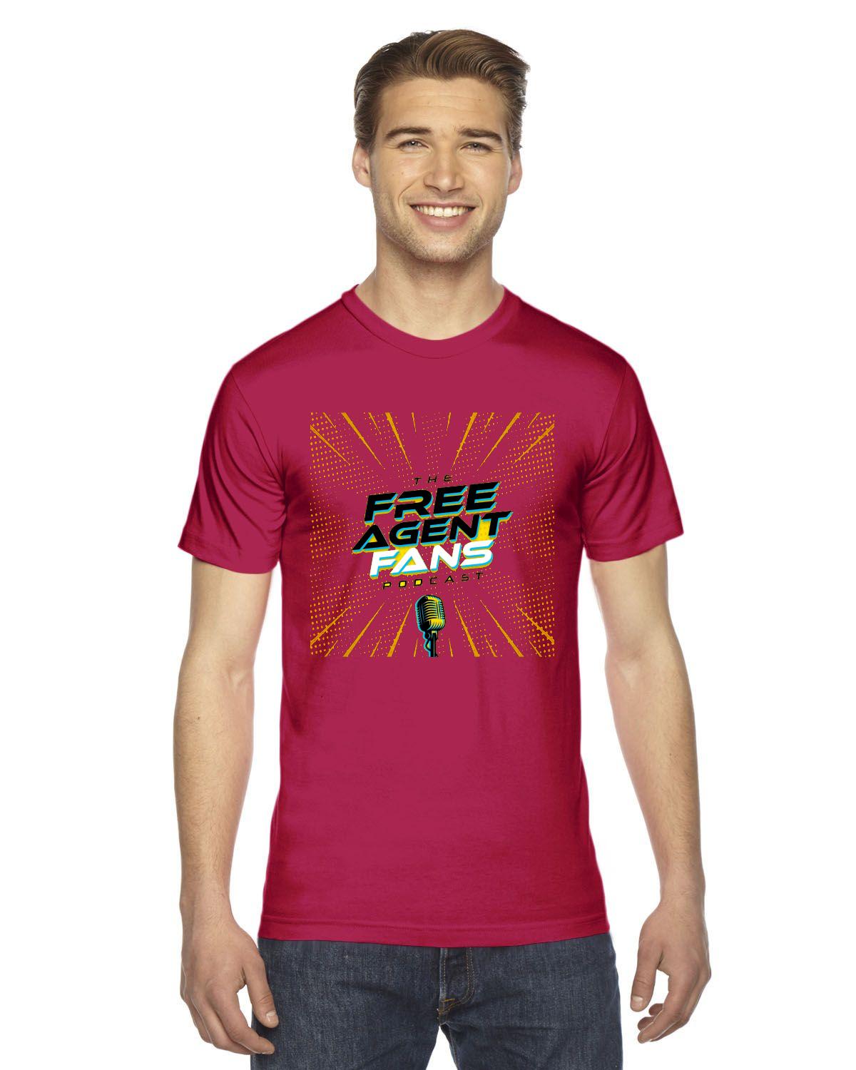 American Apparel Unisex Fine Jersey Short-Sleeve T-Shirt | 2001W