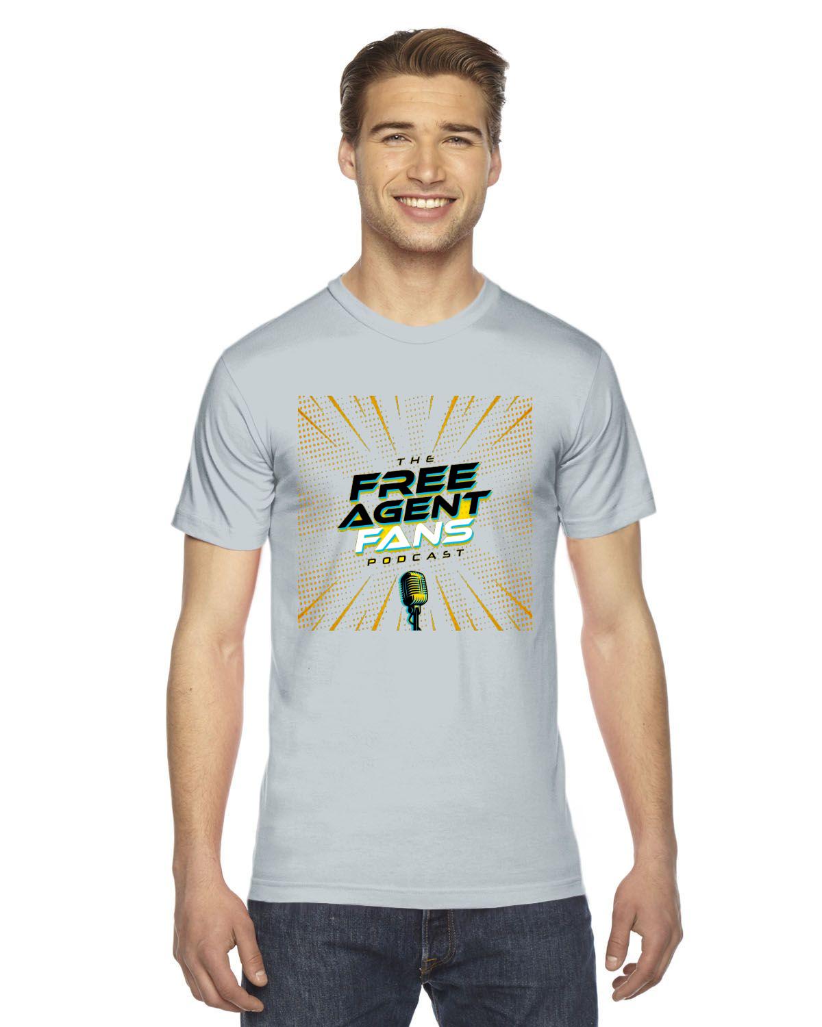 American Apparel Unisex Fine Jersey Short-Sleeve T-Shirt | 2001W