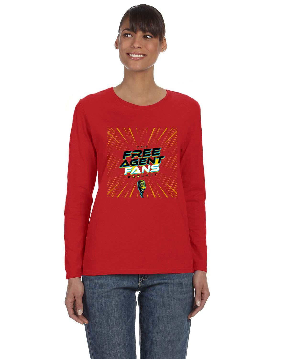 Gildan Ladies' Heavy Cotton 8.8 oz./lin. yd. Long-Sleeve T-Shirt | G540L