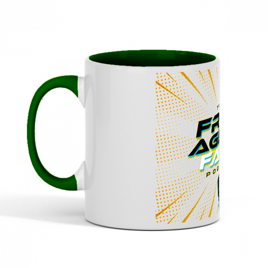 Standard size glossy ceramic mug